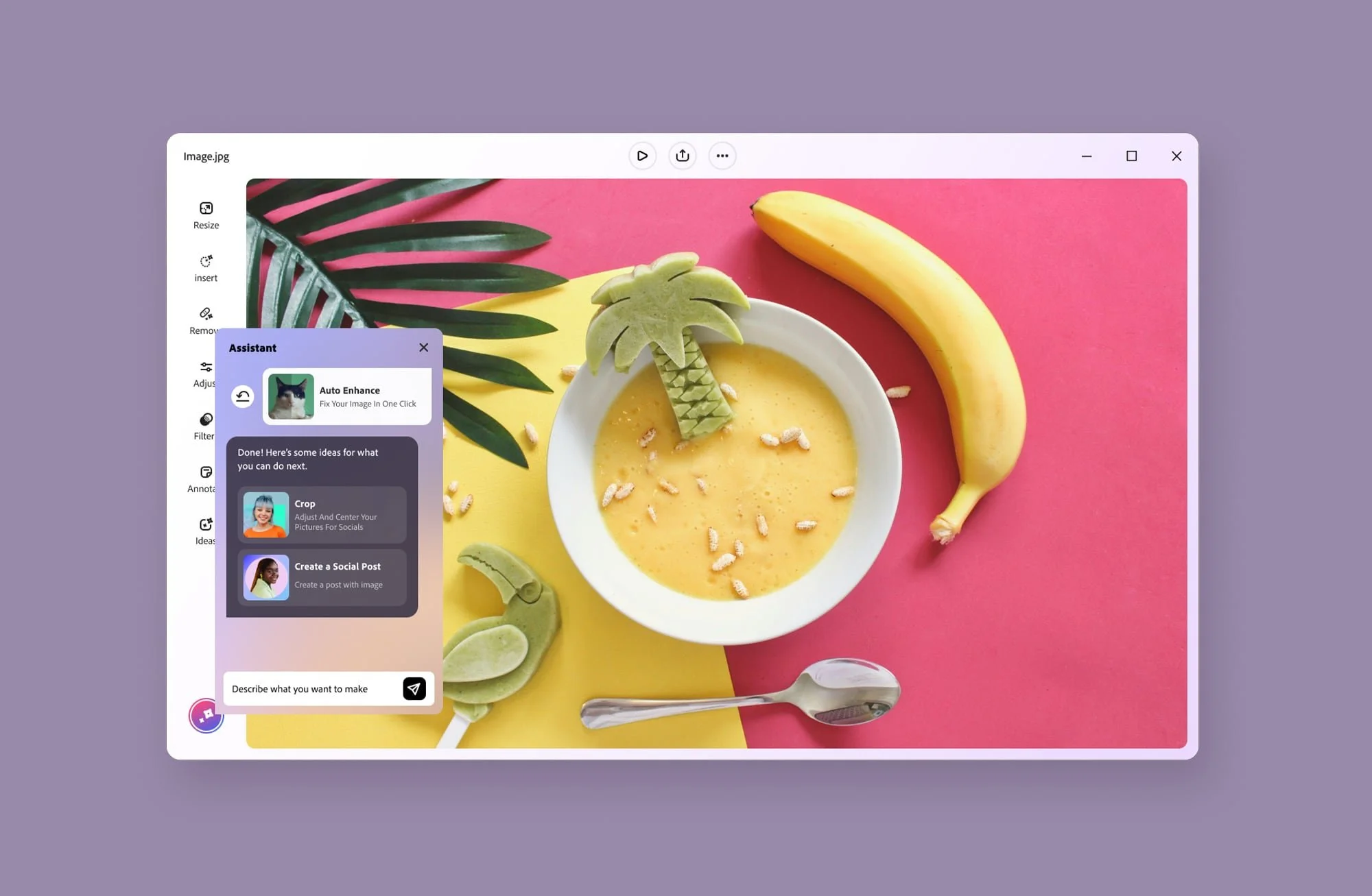 Adobe AI Image Editor screenshot 1