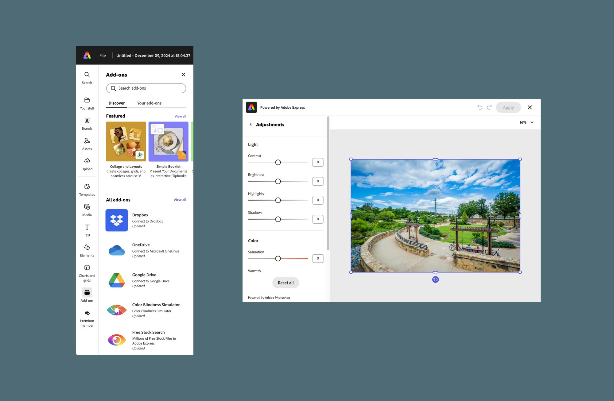 Adobe Express Enterprise screenshot 1