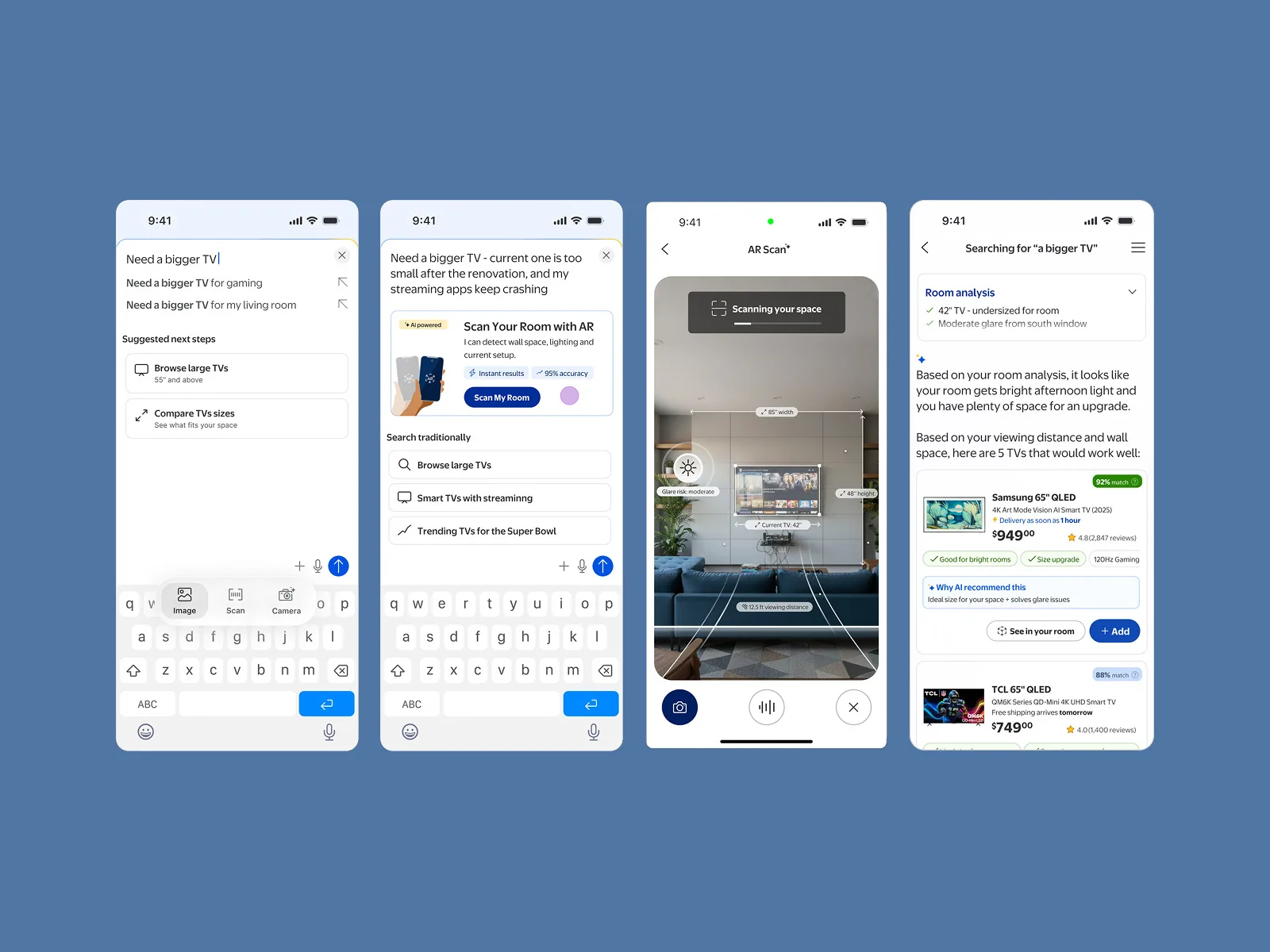 Walmart AI Shopping Experience screenshot 1